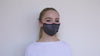 cloud double mesh face mask black